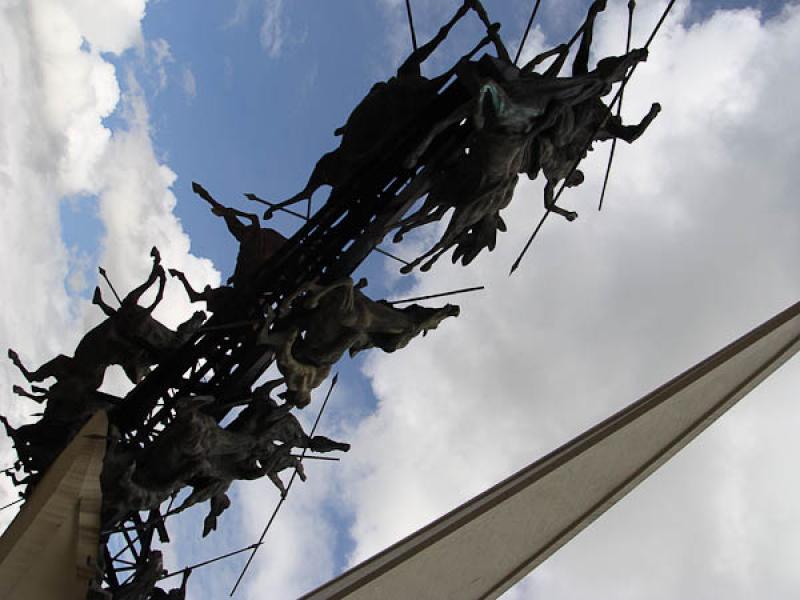 Monumento de los Lanceros del Pantano de Vargas, P...