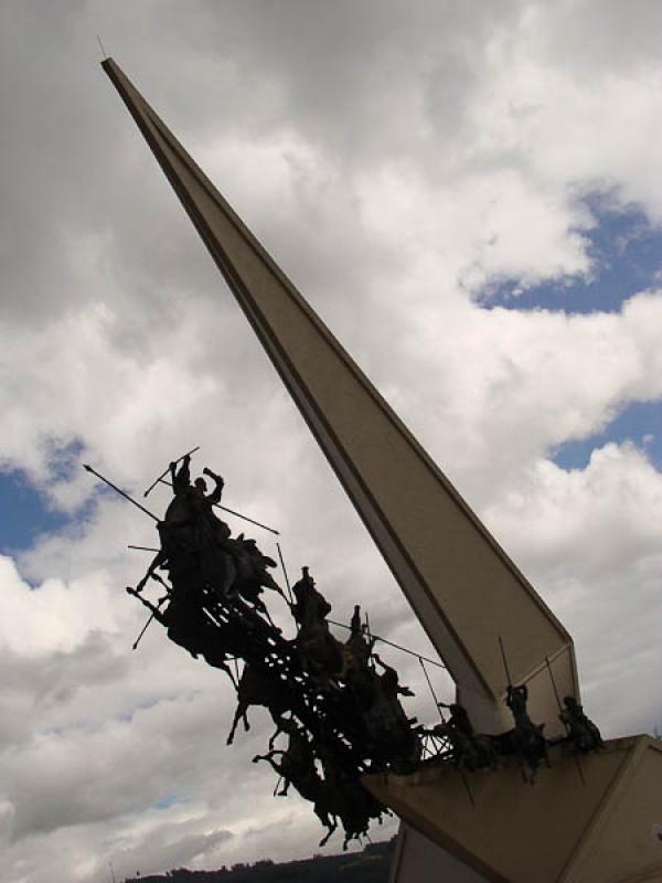 Monumento de los Lanceros del Pantano de Vargas, P...