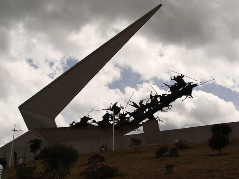 Monumento de los Lanceros del Pantano de Vargas, P...