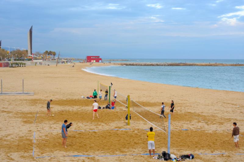 Playa de la Barceloneta, La Barceloneta, Ciutat Ve...