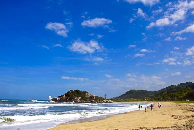 Playa Arrecife, Parque Nacional Natural Tayrona, S...