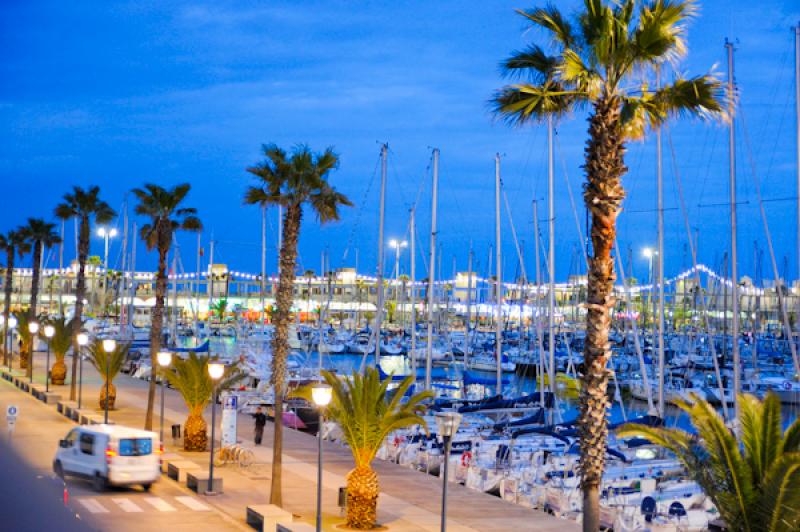 Puerto Deportivo, Port Vell, La Rambla, Barcelona,...