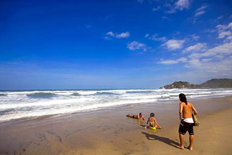 Playa Arrecife, Parque Nacional Natural Tayrona, S...