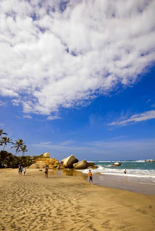 Playa Arrecife, Parque Nacional Natural Tayrona, S...