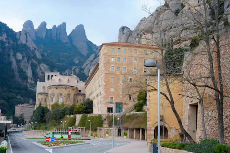 Monasterio de Montserrat, Barcelona, CataluÃ±a, ...