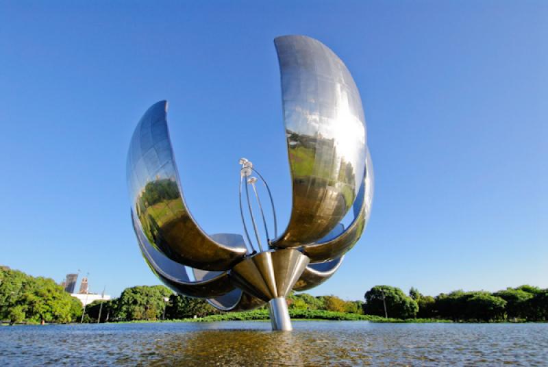 Floralis Generica, Recoleta, Buenos Aires, Argenti...