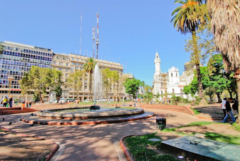 Plaza de Mayo, Buenos Aires, Argentina, Sur Americ...