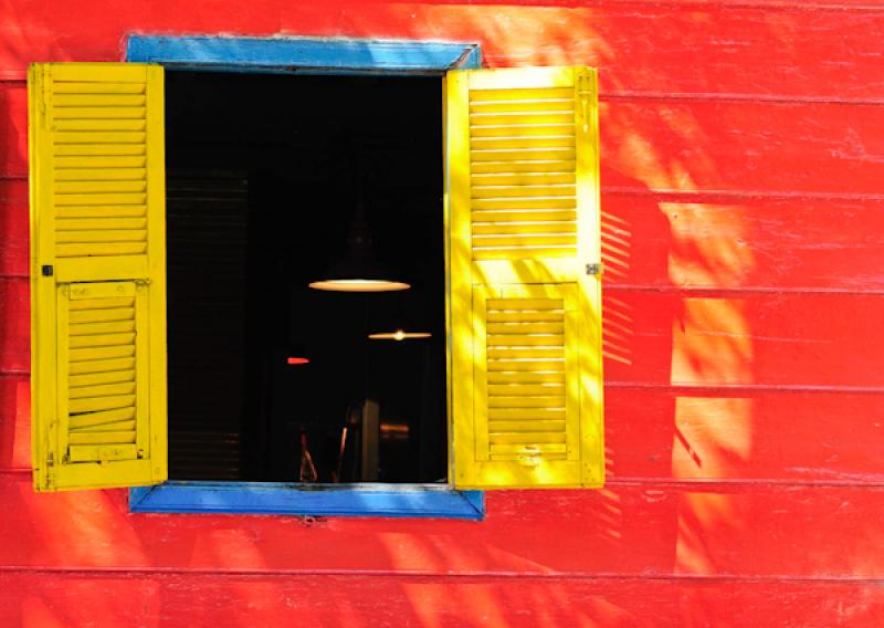 Ventanas de una Vivienda, Caminito, La Boca, Bueno...