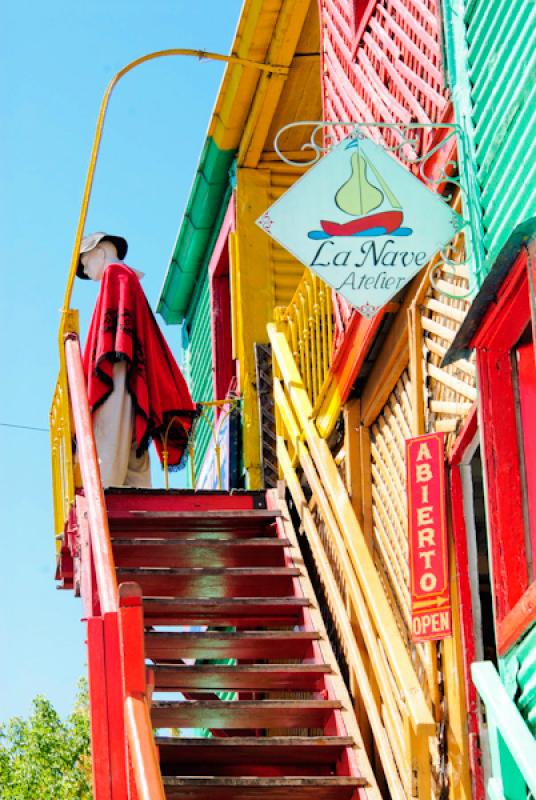 La Nave Atelier, Caminito, La Boca, Buenos Aires, ...