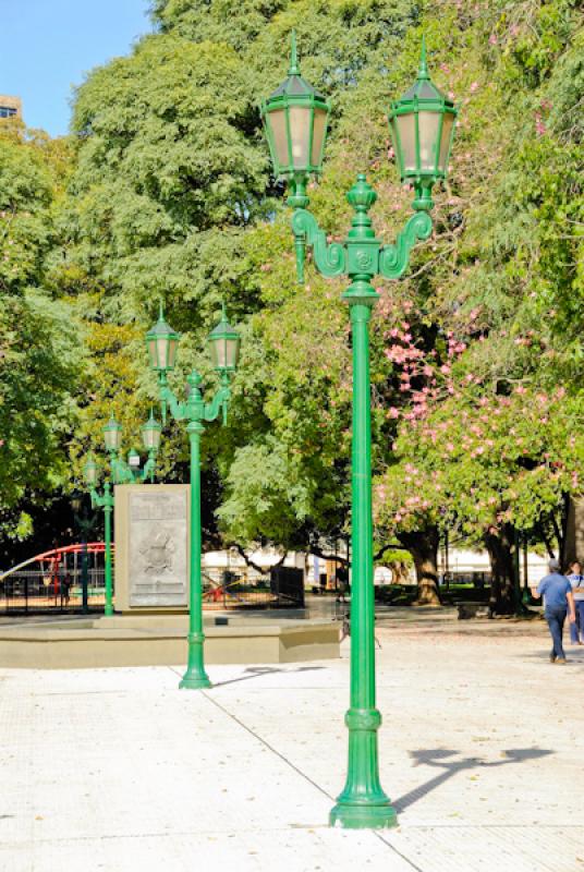 Plaza General San Martin, Retiro, Buenos Aires, Ar...