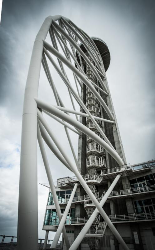 Torre Vasco da Gama, Lisboa, Portugal, Europa Occi...