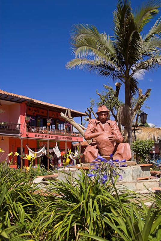 Monumento al Artesano, Raquira, Boyaca, Tunja, Col...