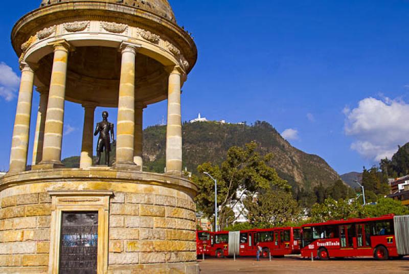 Parque de los Periodistas, Avenida Jimenez, Bogota...