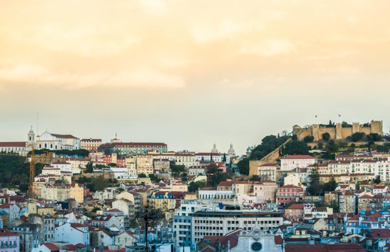 Panoramica de Lisboa, Portugal, Europa Occidental