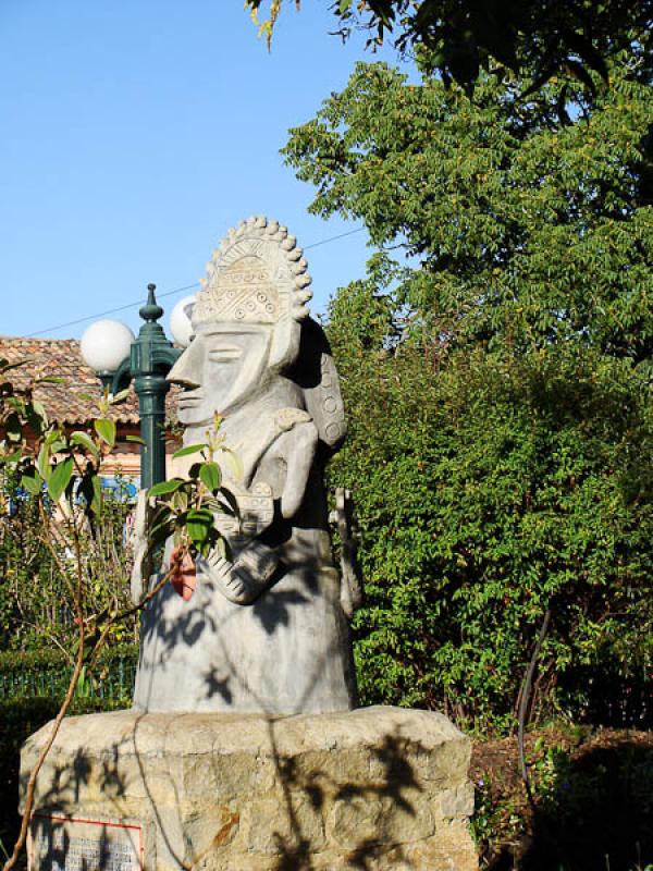 Escultura Precolombina, Guasca, Cundinamarca, Colo...