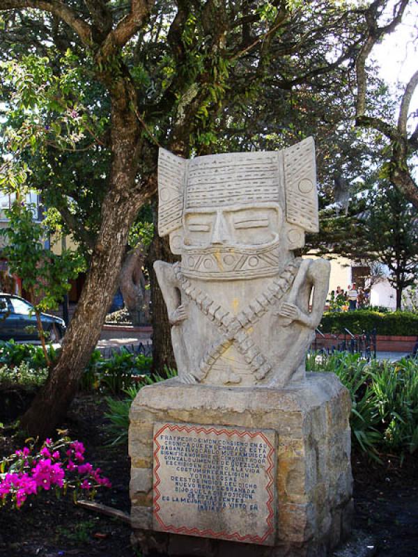 Escultura Precolombina, Guasca, Cundinamarca, Colo...