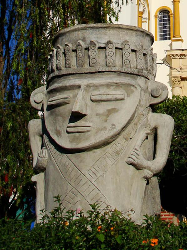 Escultura Precolombina, Guasca, Cundinamarca, Colo...