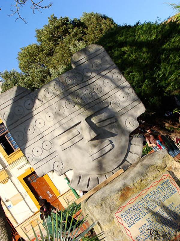 Escultura Precolombina, Guasca, Cundinamarca, Colo...