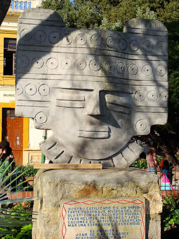 Escultura Precolombina, Guasca, Cundinamarca, Colo...