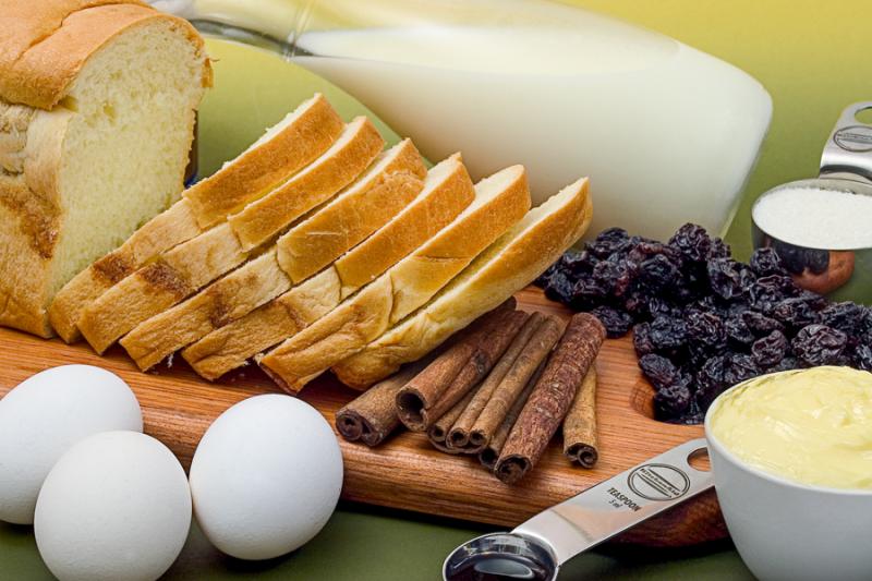 Torta de Pan. Ingredientes.