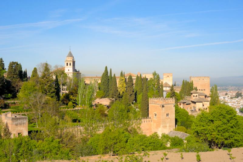 Alhambra, Granada, Andalucia, EspaÃ±a, Europa Oc...