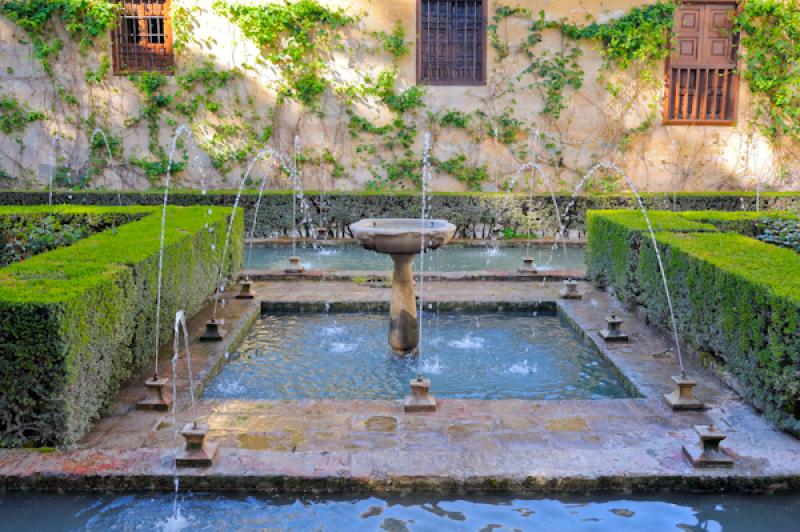 Patio del Cipres de la Sultana, Alhambra, Generali...