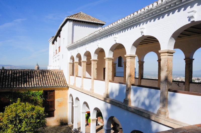 Generalife, Alhambra, Granada, Andalucia, EspaÃ±...