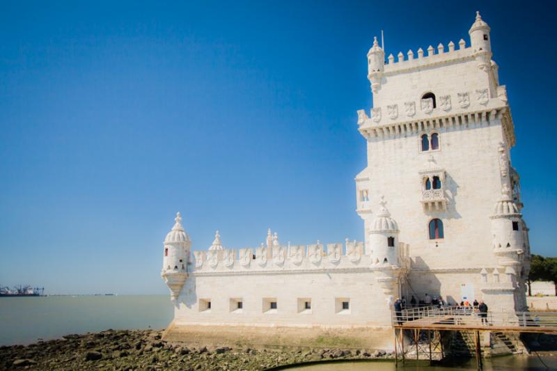 Torre de Belem, Lisboa, Portugal, Europa Occidenta...