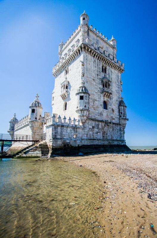 Torre de Belem, Lisboa, Portugal, Europa Occidenta...