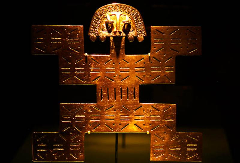 Tumbaga, Museo del Oro, Bogota, Cundinamarca, Colo...