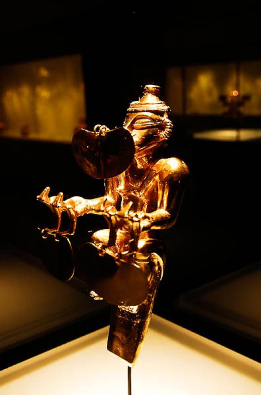 Poporo, Museo del Oro, Bogota, Cundinamarca, Colom...