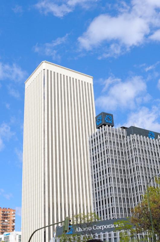 Torre Picasso, Madrid, EspaÃ±a, Europa Occidenta...