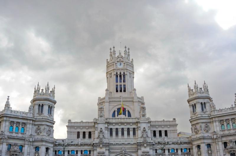 Palacio de Comunicaciones, Madrid, EspaÃ±a, Euro...