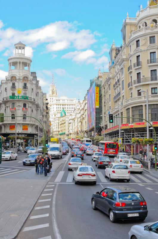 Gran Via, Madrid, EspaÃ±a, Europa Occidental