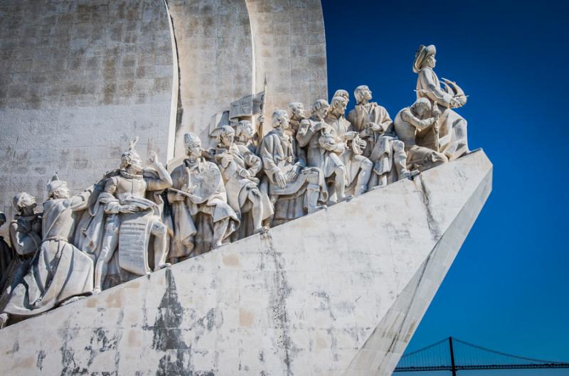 Monumento a los Descubrimientos en Belem, Lisboa, ...