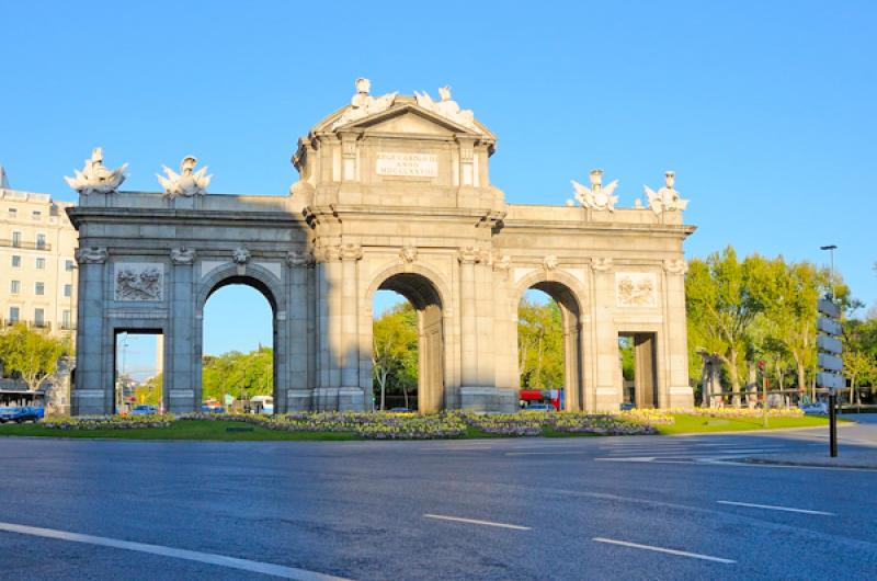 Puerta de Alcala, Madrid, EspaÃ±a, Europa Occide...