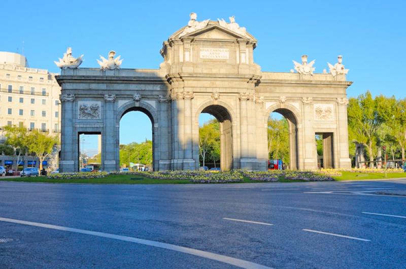 Puerta de Alcala, Madrid, EspaÃ±a, Europa Occide...