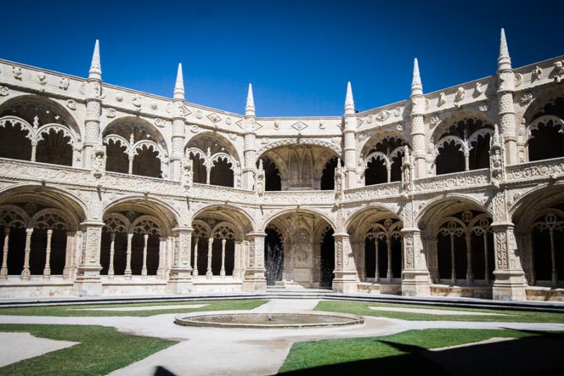 Claustro Monasterio de los Jeronimos de Belem, Lis...