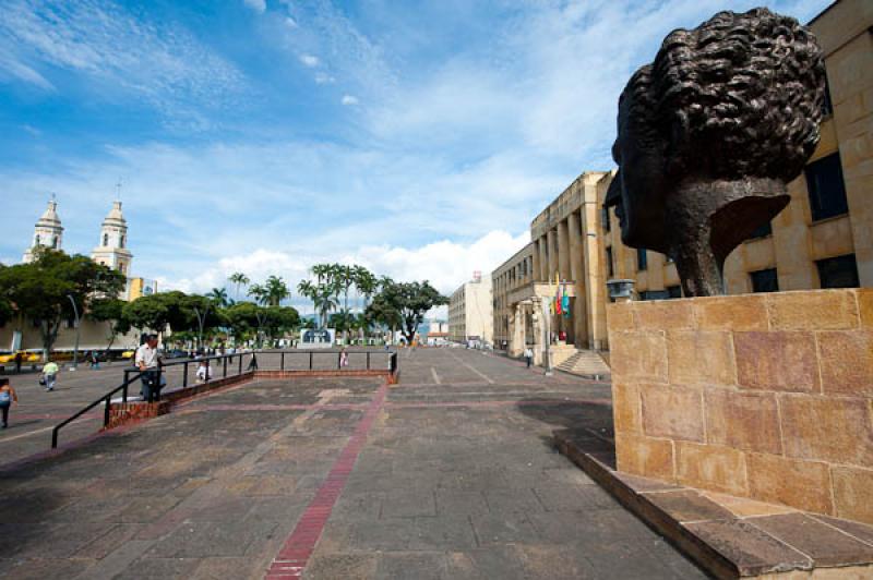 Plaza Civica Luis Carlos Galan, Bucaramanga, Santa...