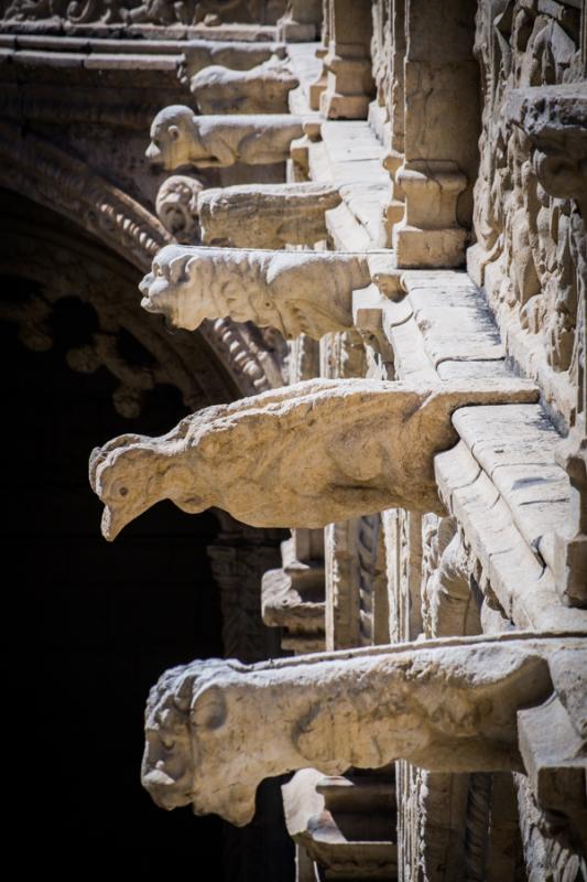 Gargolas del Claustro Monasterio de los Jeronimos ...