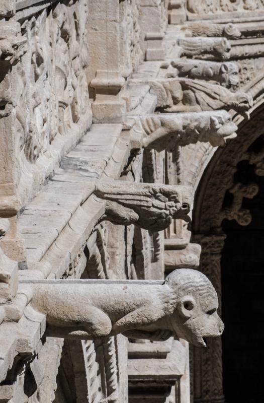 Gargolas del Claustro Monasterio de los Jeronimos ...