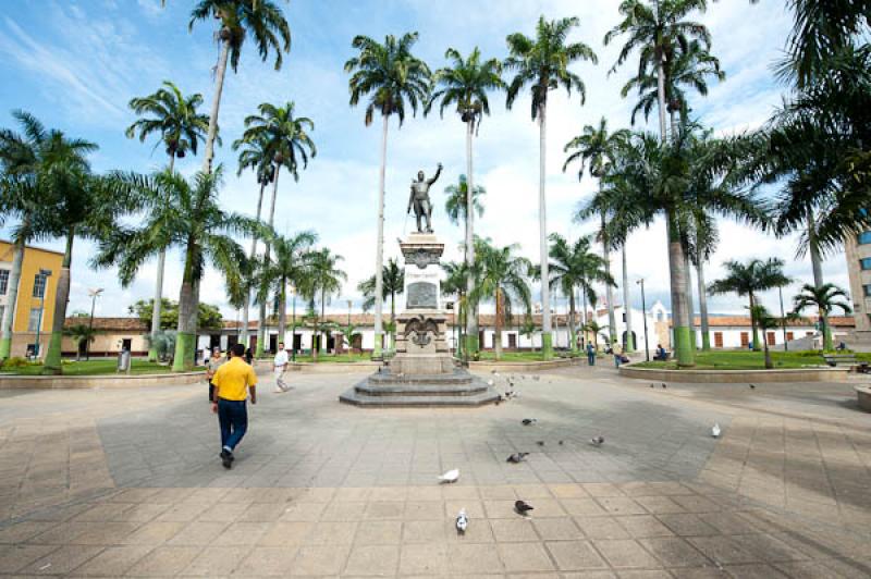 Parque Garcia Rovira, Bucaramanga, Santander, Colo...