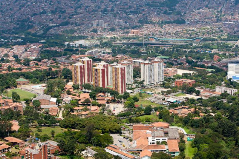 Panoramica de Robledo, Medellin, Antioquia, Colomb...