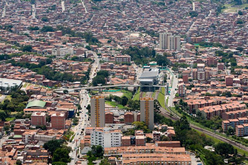 Panoramica de Robledo, Medellin, Antioquia, Colomb...