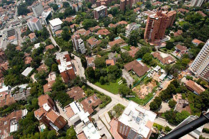 Panoramica del El Poblado, Medellin, Antioquia, Co...