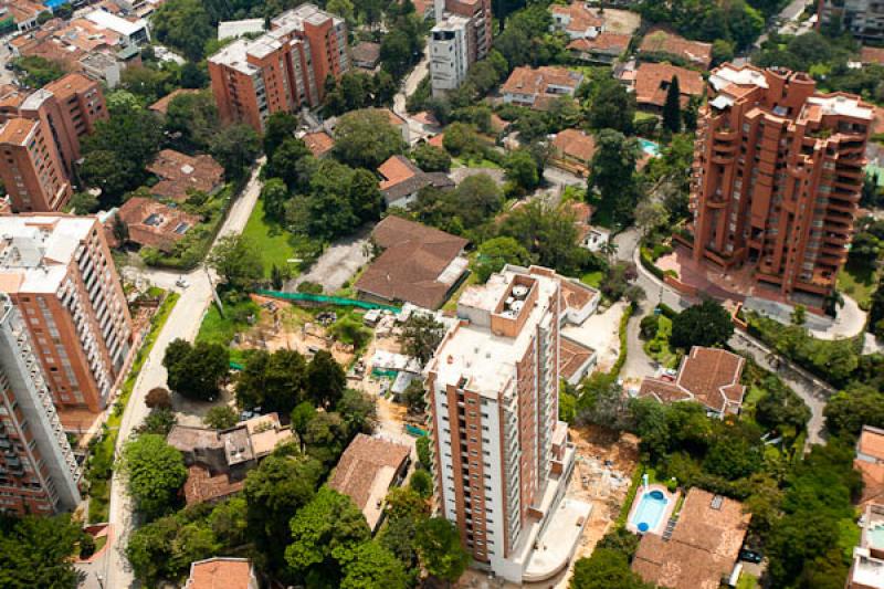 Panoramica del El Poblado, Medellin, Antioquia, Co...