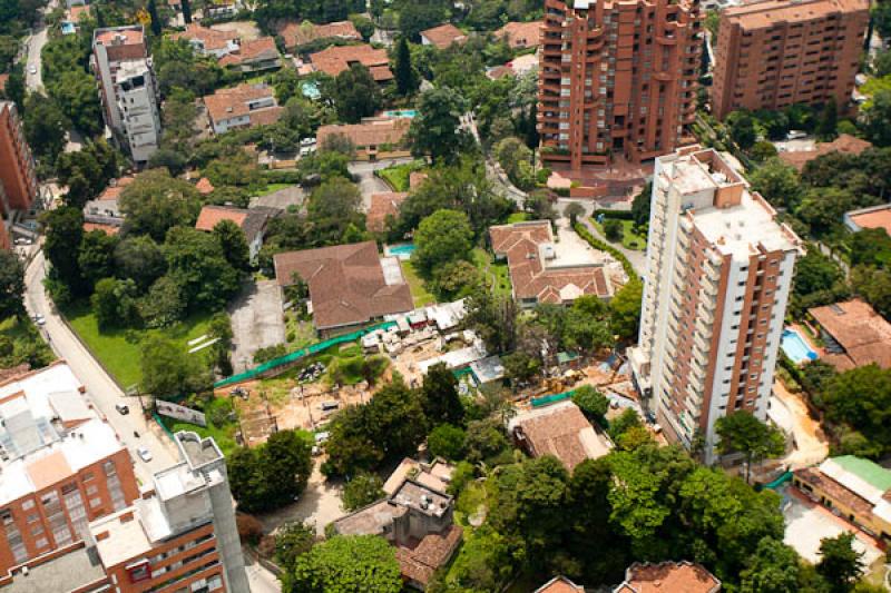 Panoramica del El Poblado, Medellin, Antioquia, Co...