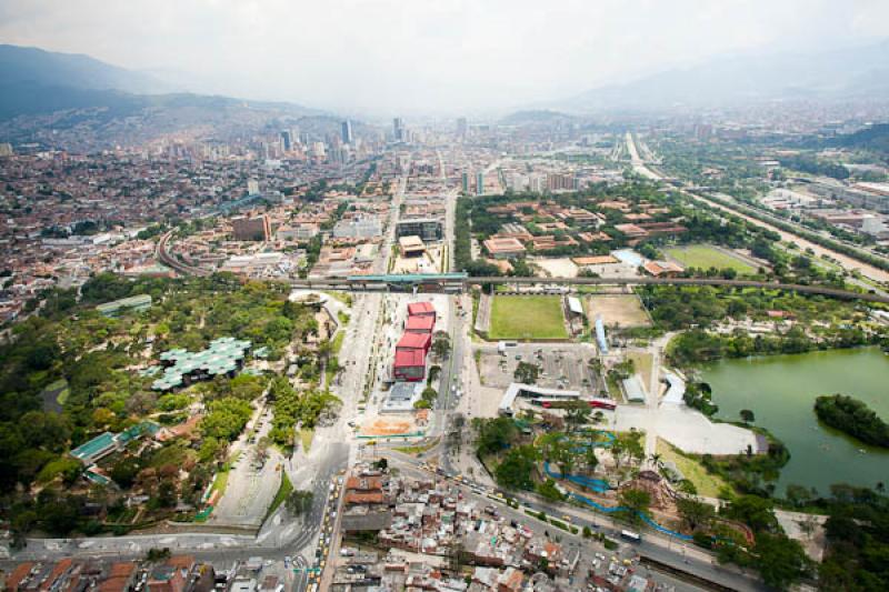 Panoramica de Medellin, Antioquia, Colombia