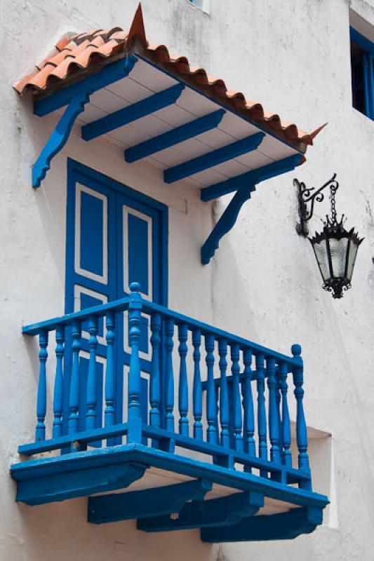 Balcon Colonial, Cartagena, Bolivar, Colombia