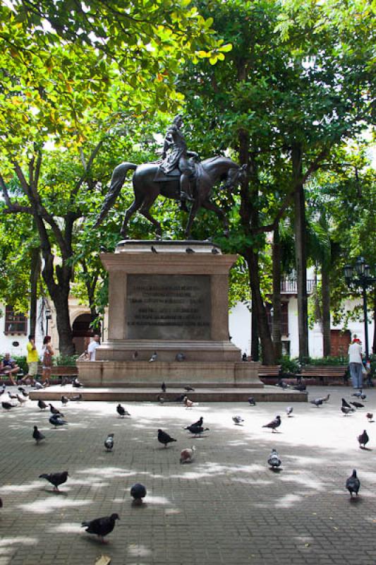 Plaza Bolivar, Cartagena, Bolivar, Colombia